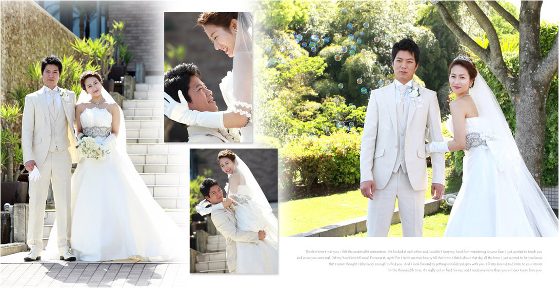 3頁目：結婚式アルバム