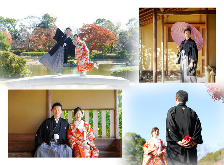 日本髪が美しい白無垢。3頁目：結婚式アルバム