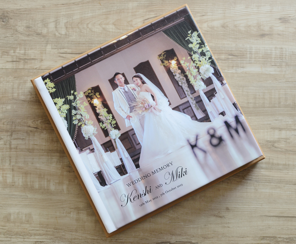結婚式アルバムの写真