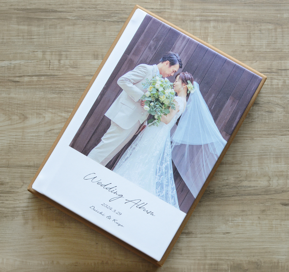 結婚式アルバムの写真
