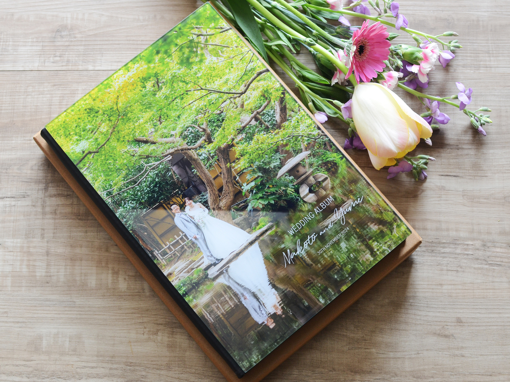 結婚式アルバムの写真