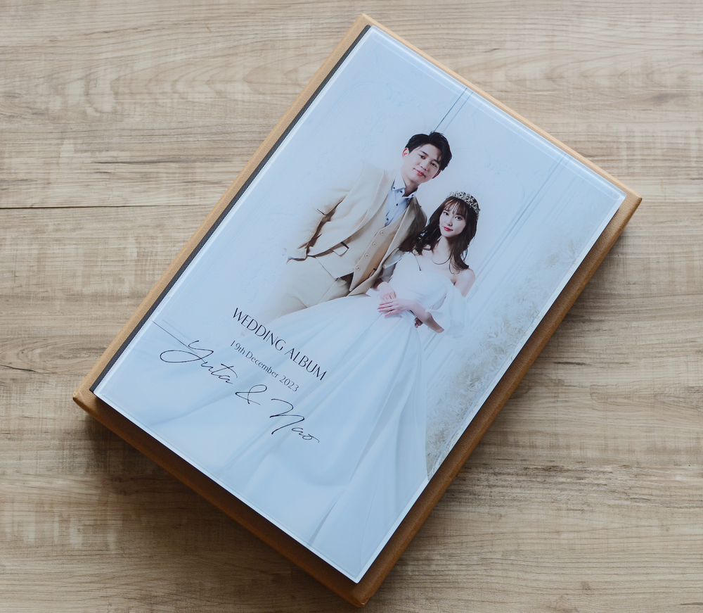 結婚式アルバムの写真