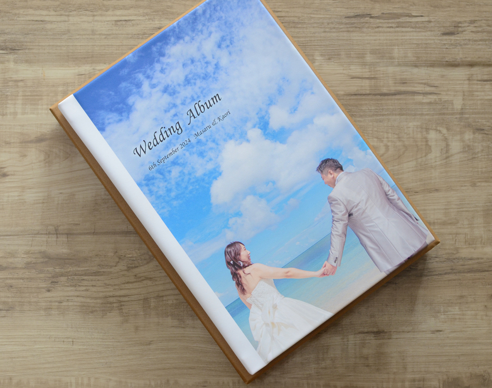 結婚式アルバムの写真