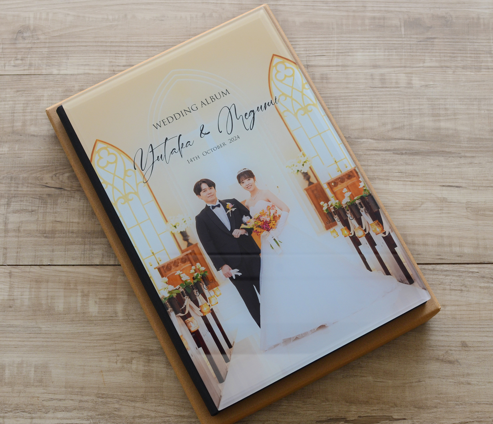 結婚式アルバムの写真