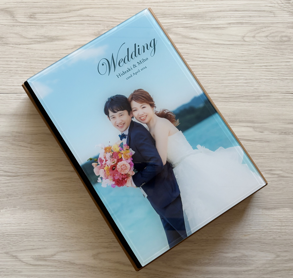 結婚式アルバムの写真