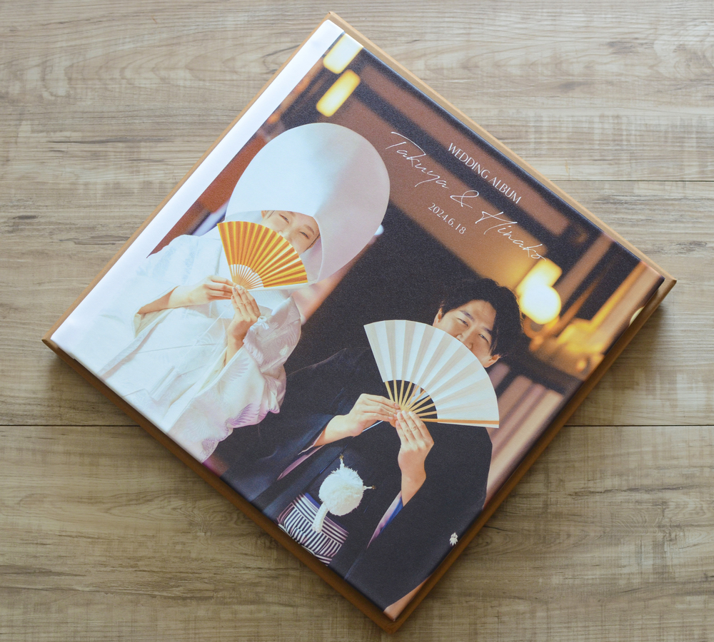 結婚式アルバムの写真