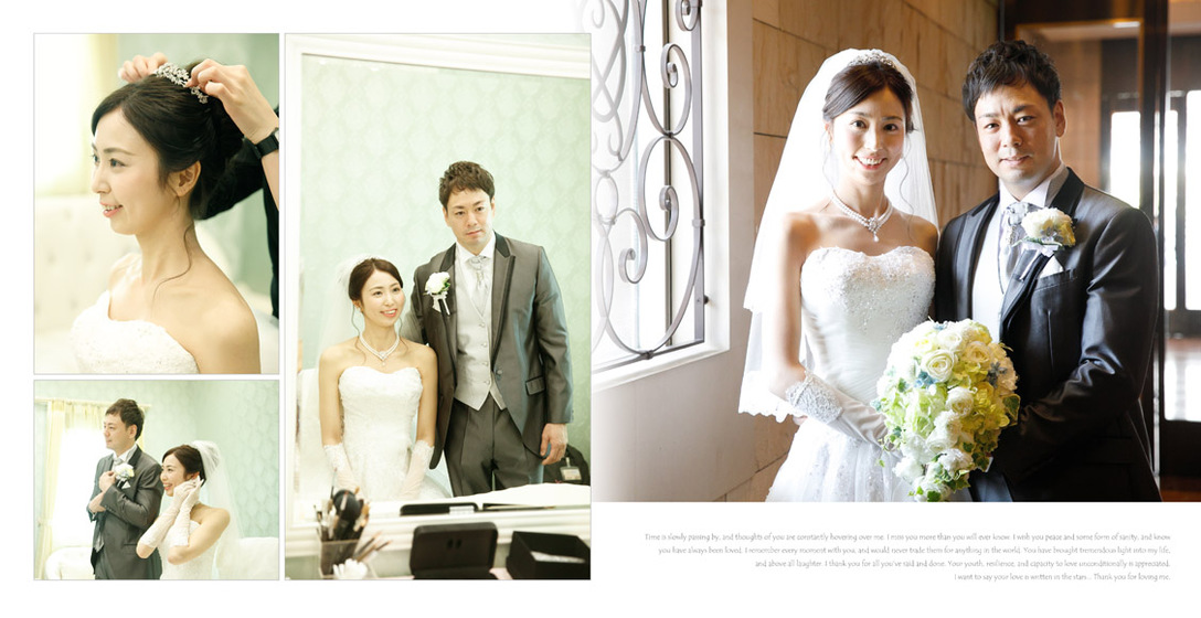 結婚式アルバム
