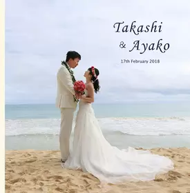 ビーチフォト(ハワイ、ワイナマロビーチ)の結婚式アルバム