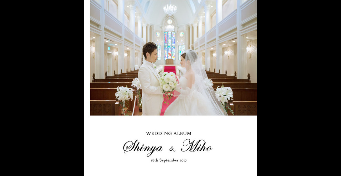 京都アートグレイス ウエディングヒルズでの挙式披露宴と、前撮りのアルバムです。1頁目：結婚式アルバム