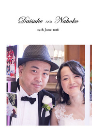 ジャルダン・ドゥ・ボヌールの結婚式。