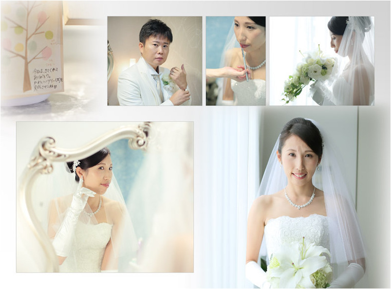 式場は小さな結婚式　浦和店。2頁目：結婚式アルバム