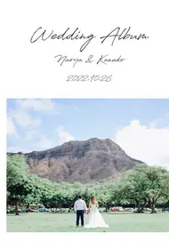 カピオラニパーク　ハワイの結婚式アルバム