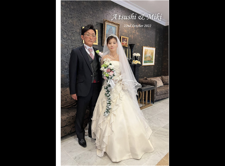 1頁目：結婚式アルバム