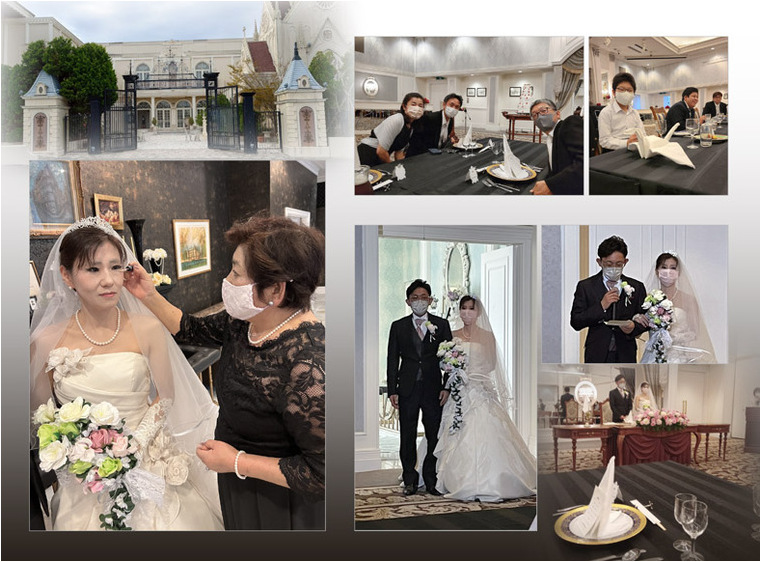 2頁目：結婚式アルバム