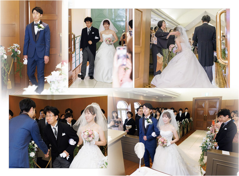 5頁目：結婚式アルバム