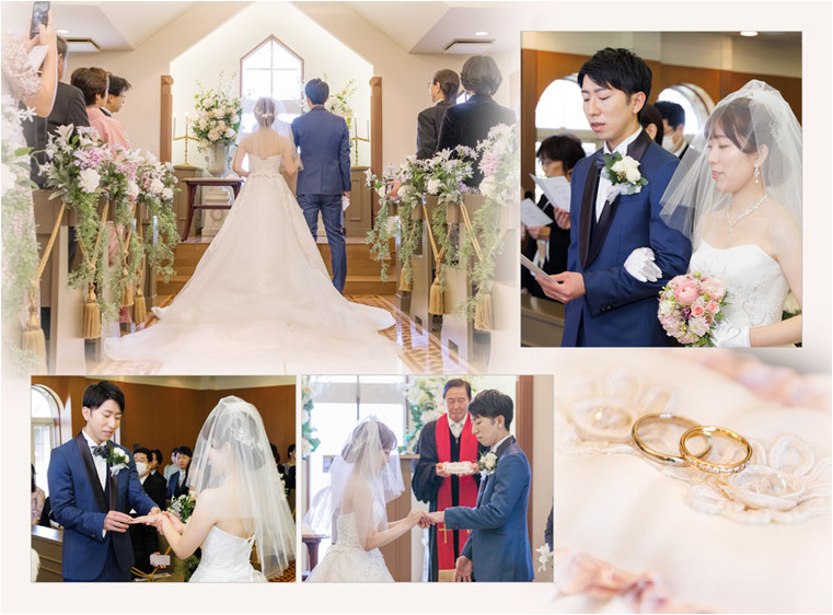 6頁目：結婚式アルバム