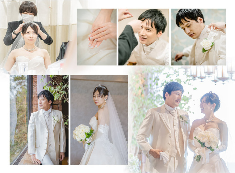 2頁目：結婚式アルバム