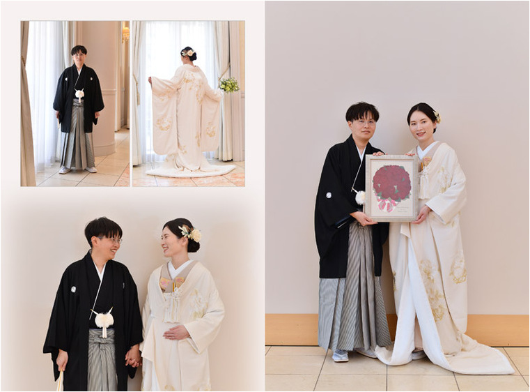 7頁目：結婚式アルバム