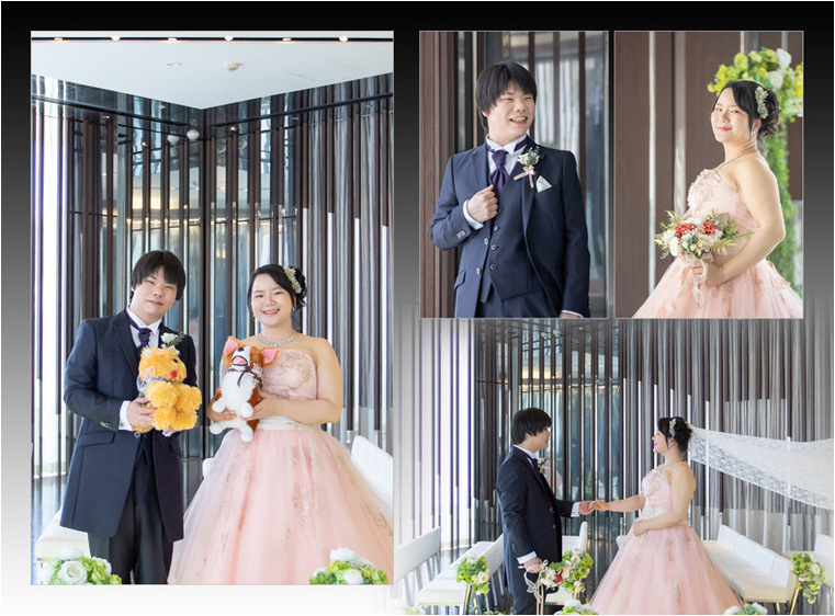 2頁目：結婚式アルバム