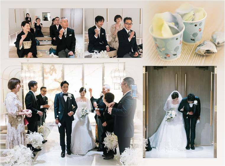 8頁目：結婚式アルバム