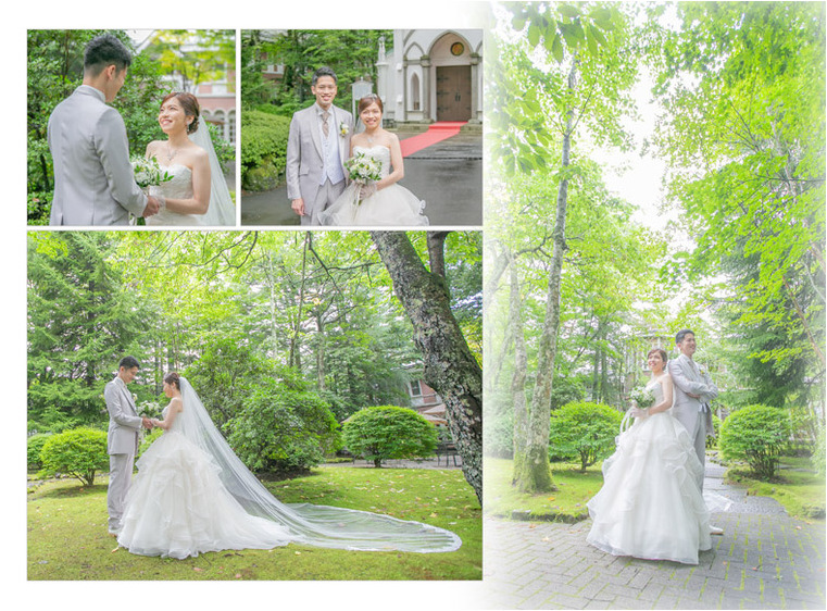 3頁目：結婚式アルバム