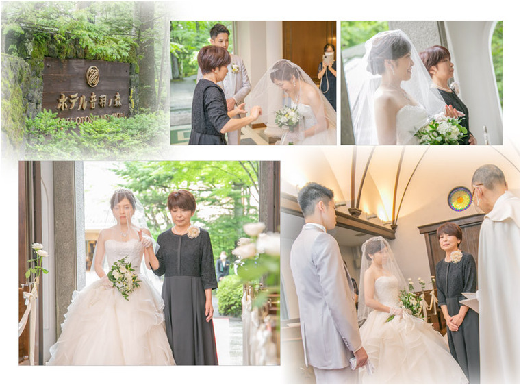 5頁目：結婚式アルバム