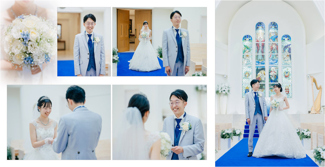3頁目：結婚式アルバム
