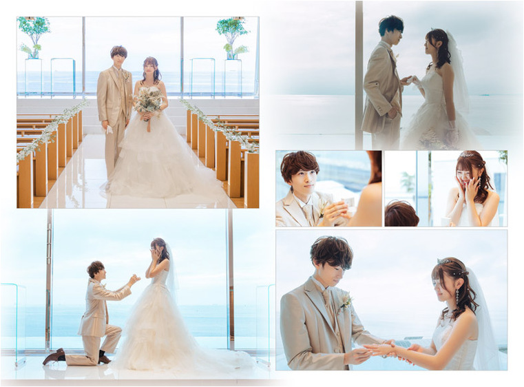 5頁目：結婚式アルバム