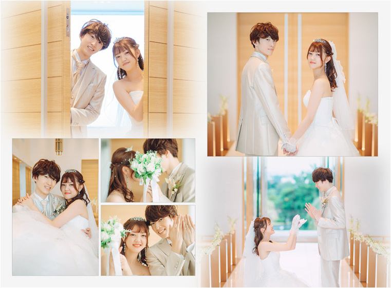 7頁目：結婚式アルバム