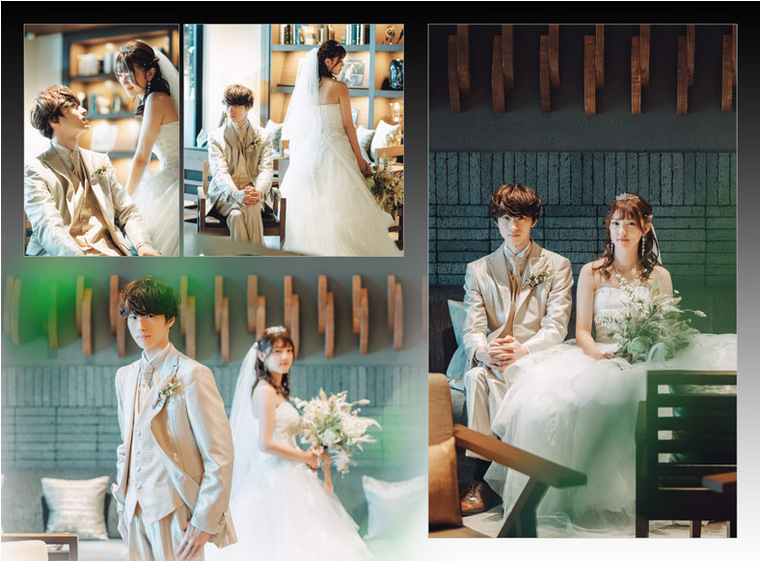 8頁目：結婚式アルバム