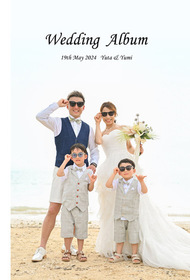 ハワイの結婚式アルバム
