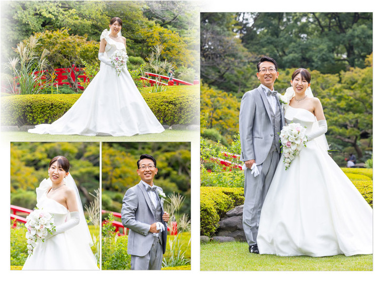 5頁目：結婚式アルバム