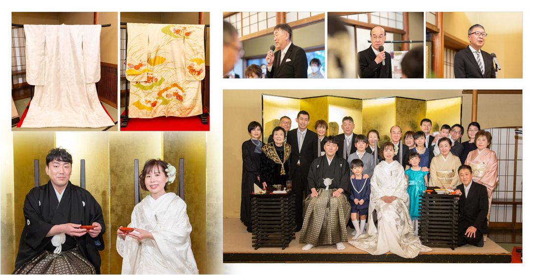 8頁目：結婚式アルバム