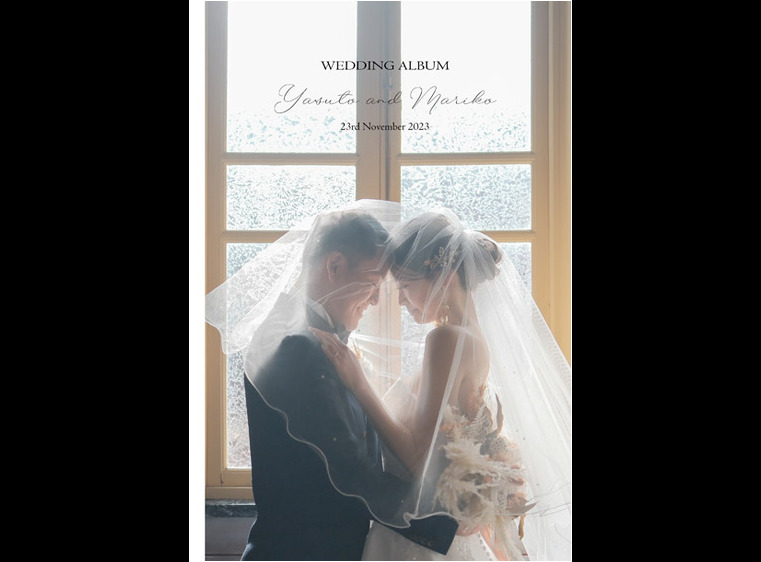 1頁目：結婚式アルバム