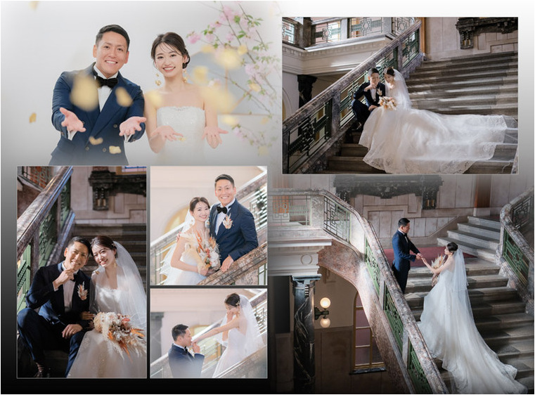 5頁目：結婚式アルバム