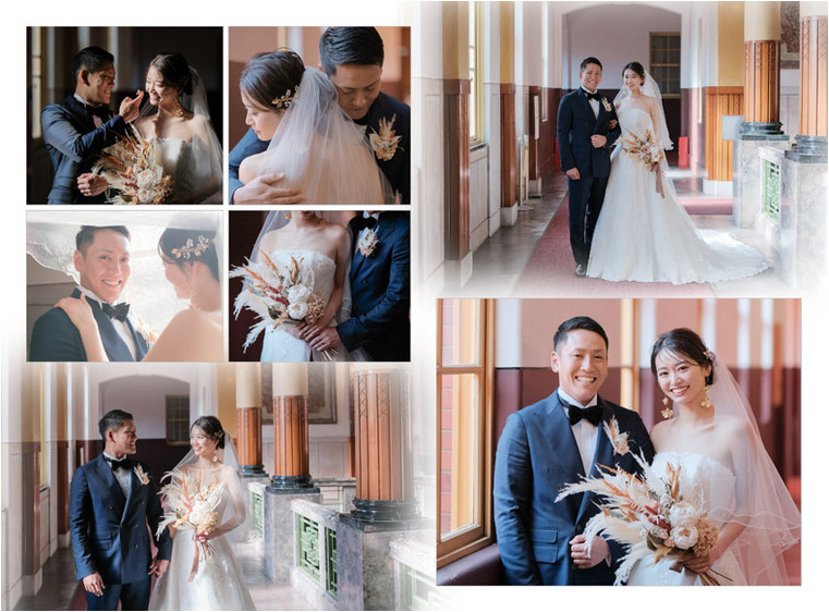 6頁目：結婚式アルバム