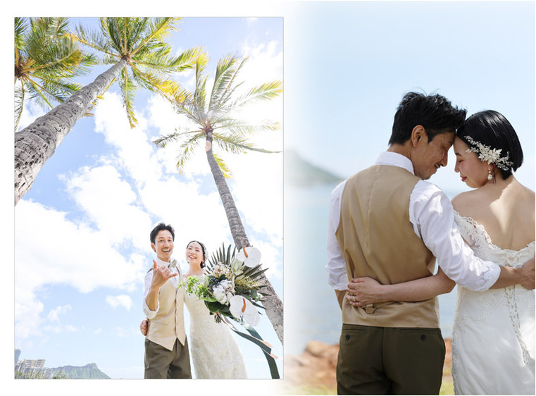 8頁目：結婚式アルバム