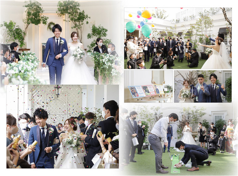 4頁目：結婚式アルバム
