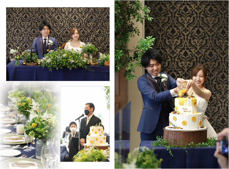 5頁目：結婚式アルバム