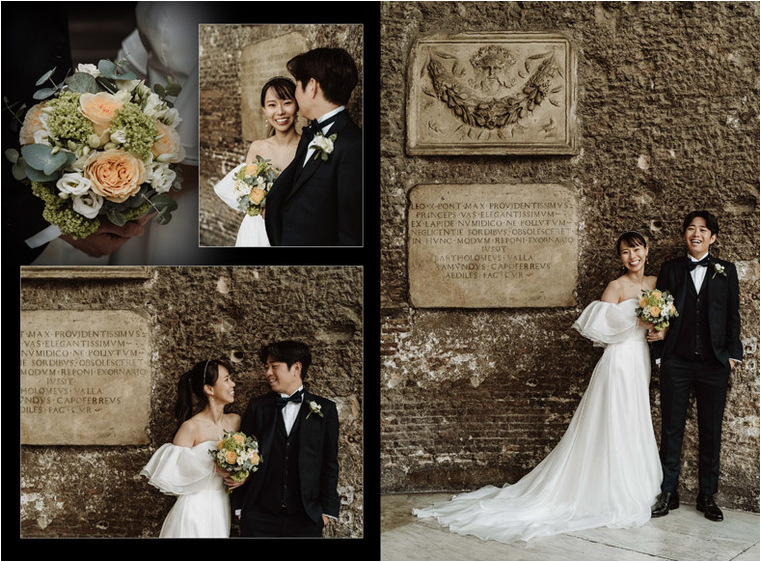 3頁目：結婚式アルバム