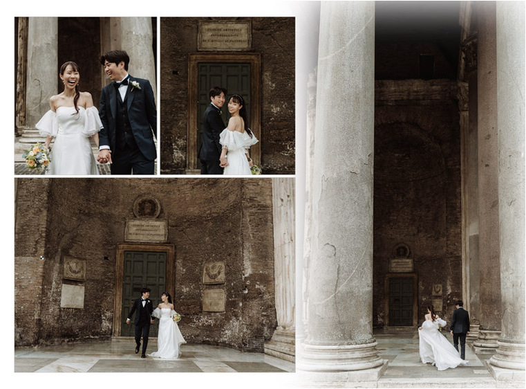 4頁目：結婚式アルバム