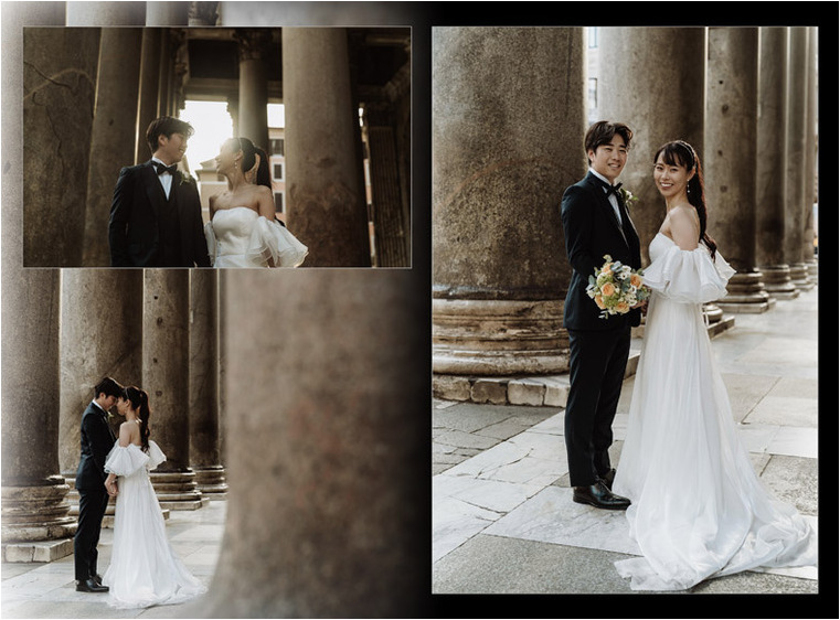 8頁目：結婚式アルバム