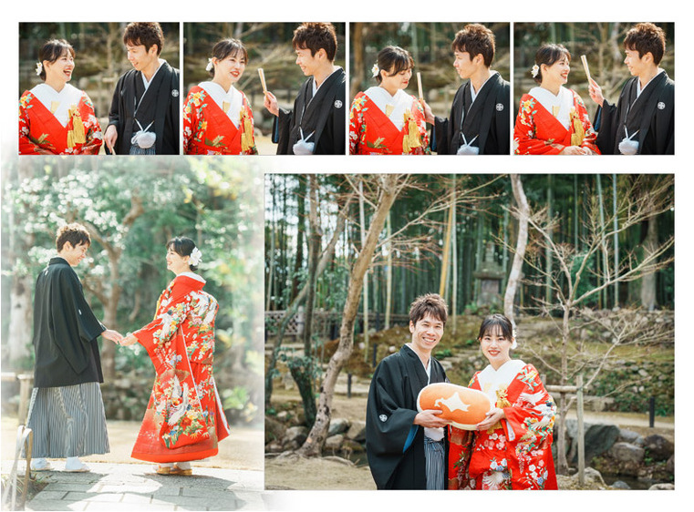 8頁目：結婚式アルバム