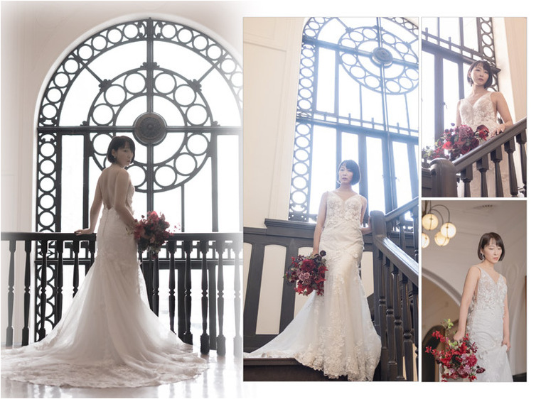 4頁目：結婚式アルバム