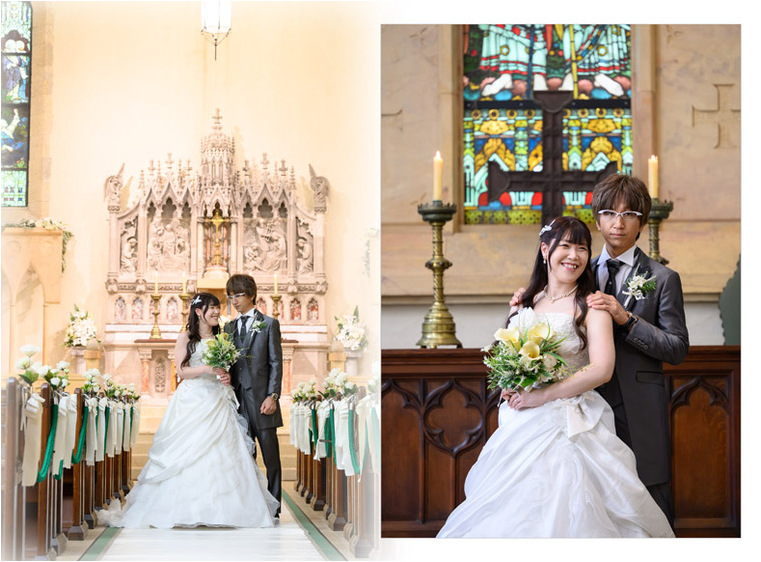 7頁目：結婚式アルバム