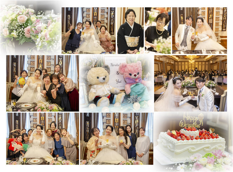 9頁目：結婚式アルバム