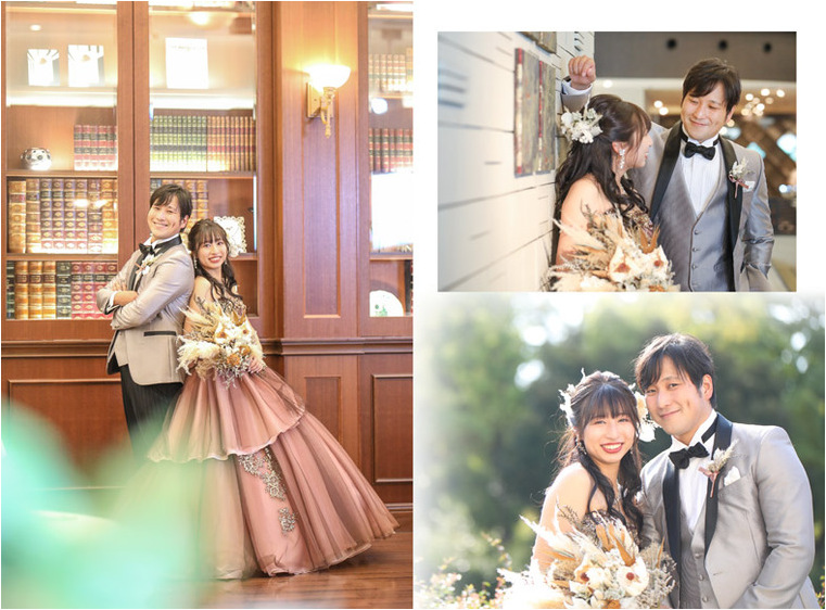 5頁目：結婚式アルバム