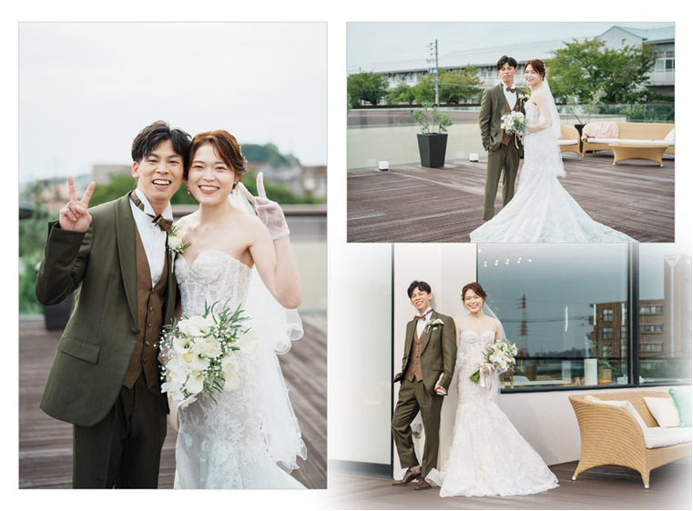 5頁目：結婚式アルバム