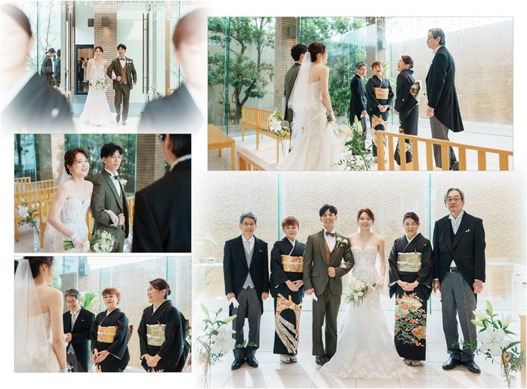 6頁目：結婚式アルバム