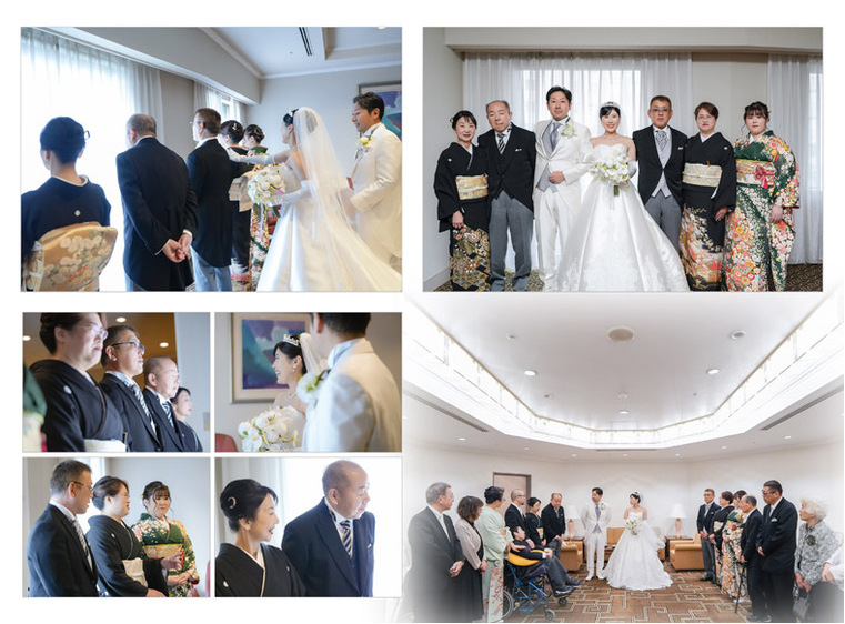 6頁目：結婚式アルバム